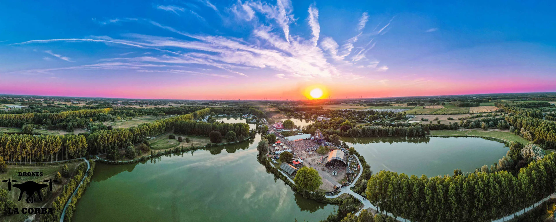 Professionele dronepiloten op festivals